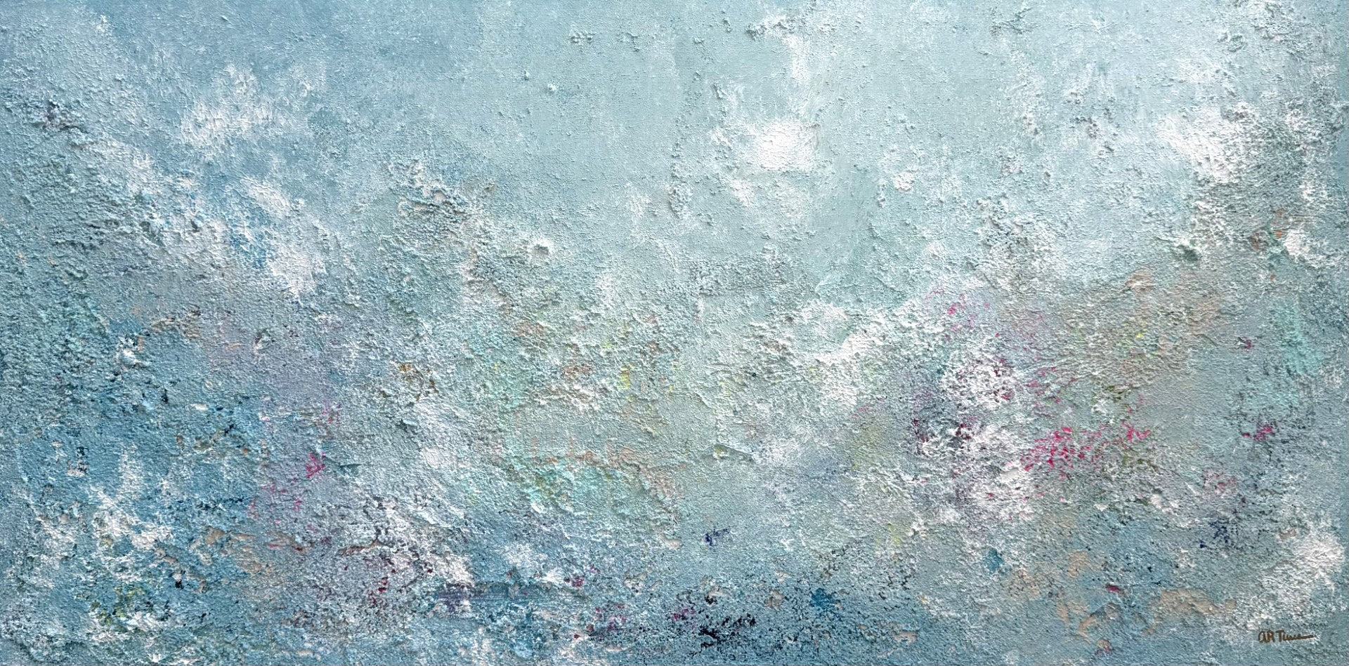 Serie Escuchando Paisajes. 100x50 cm