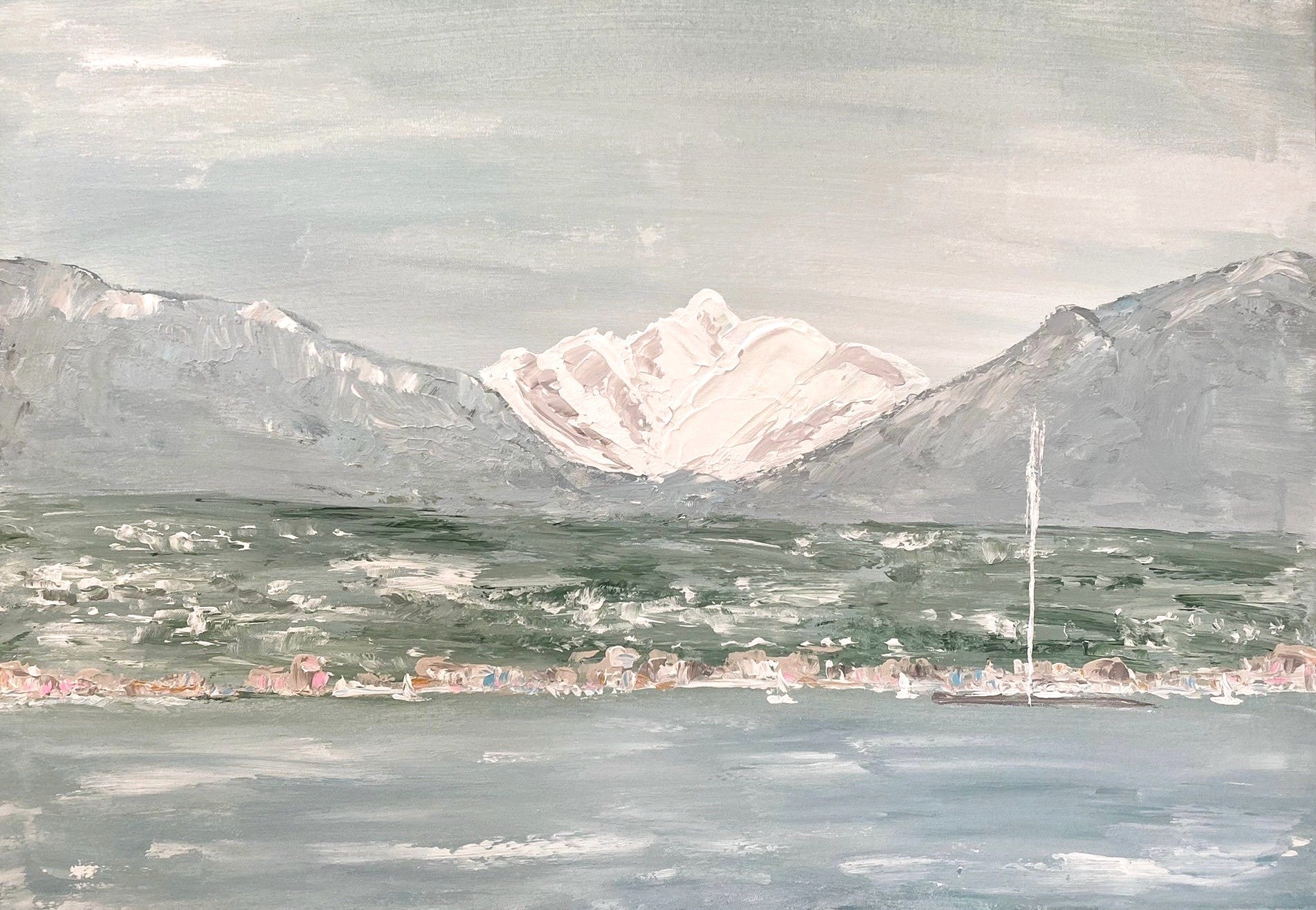Serie Escuchando Paisajes. 100x70 cm